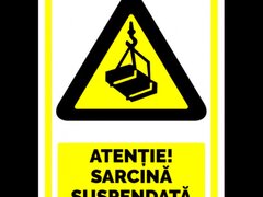 Indicator atentie sarcina suspendata